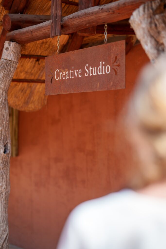 The entrance for our creative studio