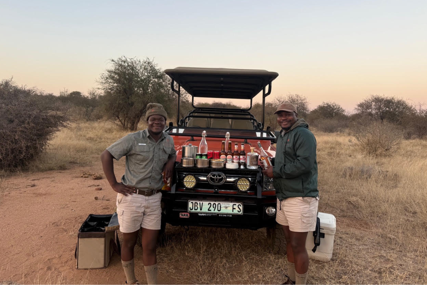 Sashwa Drinks stop
